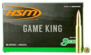 HSM Game King 25-06 Rem 117 gr Sierra GameKing Spitzer Boat-Tail 20 Bx/ 20 Cs