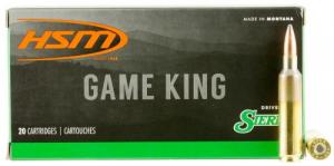 HSM Game King 6.5x284 Norma 140 gr Sierra GameKing Spitzer Boat-Tail 20 Bx/ 25 Cs - 65X2843N