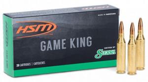 HSM Game King 7mm-08 Rem 150 gr Sierra GameKing Spitzer Boat-Tail 20 Bx/ 25 Cs HSM Game King 7mm-08 Rem 150 gr Sierra GameKing Spitzer Boat-Tail 20 Bx/ 25 Cs