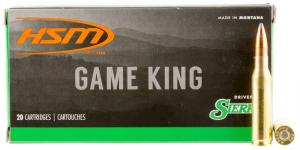 HSM Game King 7mm-08 Rem 160 gr Sierra GameKing Spitzer Boat-Tail 20 Bx/ 25 Cs - 7MM089N HSM Game King 7mm-08 Rem 160 gr Sierra GameKing Spitzer Boat-Tail 20 Bx/ 25 Cs - 7MM089N