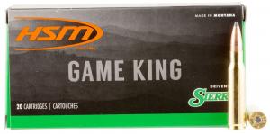 HSM Game King 300 Savage 150 gr Sierra GameKing Spitzer Boat-Tail 20 Bx/ 25 Cs - 300SAV6N HSM Game King 300 Savage 150 gr Sierra GameKing Spitzer Boat-Tail 20 Bx/ 25 Cs - 300SAV6N