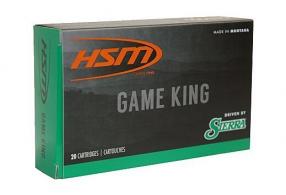 HSM Game King 308 Win 180 gr Sierra GameKing Spitzer Boat-Tail 20 Bx/ 25 Cs - 30843N HSM Game King 308 Win 180 gr Sierra GameKing Spitzer Boat-Tail 20 Bx/ 25 Cs - 30843N