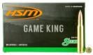 HSM Game King 300 Win Mag 200 gr Sierra GameKing Spitzer Boat-Tail 20 Bx/ 20 Cs - 300WINMAG14N