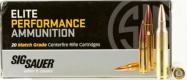 Main product image for Sig Sauer AMMO .223 Remington 77GR ELITE OPEN TIP MATCH 20/