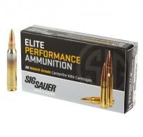 Sig Sauer Elite Match Grade Open Tip Match Hollow Point 223 Remington Ammo 20 Round Box - E223M120 Sig Sauer Elite Match Grade Open Tip Match Hollow Point 223 Remington Ammo 20 Round Box - E223M120