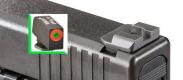 Ameriglo Hackathorn Set for Glock Green Tritium Handgun Sight