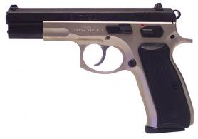CZ USA 10 + 1 Round 40 Smith & Wesson Pistol w/Nickel Frame