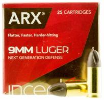 PolyCase Ammo Inceptor 9mm 65 GR ARX 25 Bx/ 10 Cs - 9ARXBRLUG65