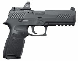 Sig Sauer P320 Double Action 9mm 4.7 10+1 Black Polymer Grip Black Nitri - 320F9BSSRX10 Sig Sauer P320 Double Action 9mm 4.7 10+1 Black Polymer Grip Black Nitri - 320F9BSSRX10