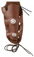 Hunter Company 108067 Western Double Loop Ruger Single 6 Leather Brown - 179