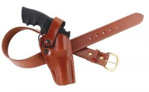 Bianchi Cyclone Tan Leather Belt 4 Colt Anaconda;S&W Right Hand Crossdraw