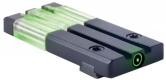 Meprolight FT Bullseye Black for Most For Glock Models Tritium/Fiber Handgun Sight - 63101
