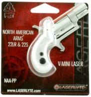 LaserLyte NAAPPP NAA V-Mag Grip Laser Training Revolver Silver/Pink - 286