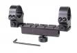 B-Square Black Dovetail Mount w/Rings For AR15