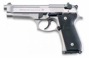 Beretta USA 92 Single/Double Action 9mm 4.9 15+1 Black Synthetic Grip Stain