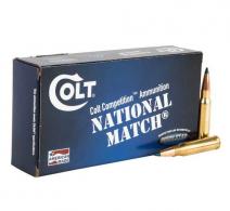 COLT AMMO COMPETITION .308 Winchester 155GR FMJ 20/50 - 308W155CT COLT AMMO COMPETITION .308 Winchester 155GR FMJ 20/50 - 308W155CT