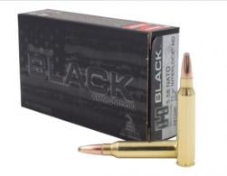 Hornady Black 5.56 NATO 75Gr. Interlock HD SBR 20rd box - 81296 Hornady Black 5.56 NATO 75Gr. Interlock HD SBR 20rd box - 81296