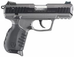 Ruger SR22 Single/Double Action .22 LR 3.5 10+1 Black Polymer Grip Black - 3627