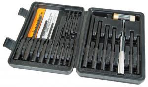 Wheeler 110128 Master Roll Pin Punch Set Gunsmithing Kit - 282