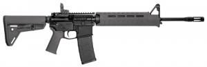 Smith & Wesson M&P15 Semi-Automatic 223 Rem/5.56 NATO 16 30+1 Gray Adjustable Magpul MOE SL Synthetic Stock Black Aluminu
