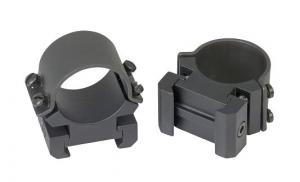 Weaver High Scope Rings w/Matte Black Finish & Adjusters - 49144