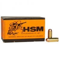 HSM Training 10mm Auto 180 gr Full Metal Jacket (FMJ) 50 Bx/ 20 Cs