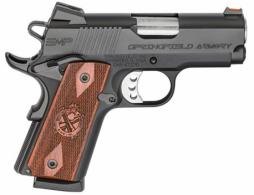 Springfield Armory 1911 Single 9mm 3 9+1 Cocobolo Grip Black Armory Ko - PI9208L