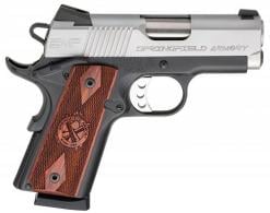 Springfield Armory 1911 EMP 9mm 3" Two-Tone Finish, Cocobolo Grips, 9+1 *CA Compliant* - PI9209LCA