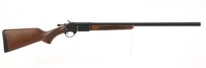 Henry Single Round Steel Break Open 12 GA 28 3.5 American Walnut Stock - H01512