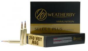 Weatherby Select Plus Brass .40 WBY Mag 80 Grain 20-Rounds TSX - B24080TTSX