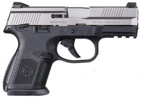 FN FNS-9C COMP MS 9MM 12RD /17RD SS/BLK - 66771 FN FNS-9C COMP MS 9MM 12RD /17RD SS/BLK - 66771
