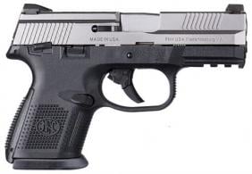 FN FNS-9C COMP MS 9MM 12RD /17RD SS/BLK - 66771 FN FNS-9C COMP MS 9MM 12RD /17RD SS/BLK - 66771