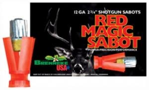 Brenneke Red Magic Slug 12 Gauge Ammo 2.75" 5 Round Box - SL122RMS Brenneke Red Magic Slug 12 Gauge Ammo 2.75" 5 Round Box - SL122RMS