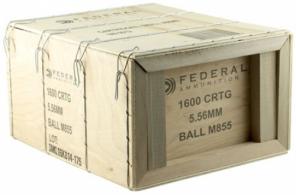 Federal American Eagle .223 REM/5.56 NATO  62 GR Full Metal Ja - XM855LPCC800