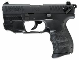 Walther Arms 5120529 P22 QD Single/Double 22 Long Rifle (LR) 3.42" TB 10+1 Blac