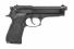 Beretta 92FS 10rd Blue/Black 4.9" 9mm Pistol - J92F300