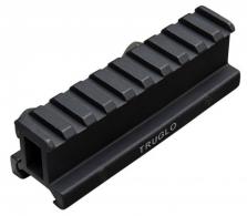 Truglo TG8990B Picatinny Riser Mount For AR-15 Style Black Matte Anodized Fini - 311