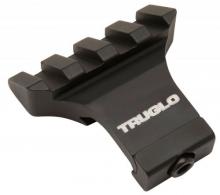 Truglo Offset Picatinny Side Mount Rail Black Matte Anodized Finish