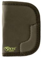 Sticky Holsters MD-6 Ruger SP101 Latex Free Synthetic Rubber Black w/Green Logo