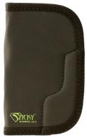 Sticky Holsters LG-6S 3-4 Large Auto with Laser Latex Free Synthetic Rubber Black w/Green Logo