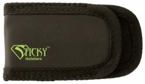 Sticky Holsters Mag Pouch Single IWB Latex Free Synthetic Rubber Black w/Green Logo - MAGPOUCH Sticky Holsters Mag Pouch Single IWB Latex Free Synthetic Rubber Black w/Green Logo - MAGPOUCH