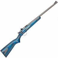 Keystone Crickett Youth Rifle .22 Long Rifle 16.1 Stainless Blue Laminate Stock