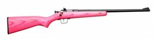 Crickett Pink/Blued Youth 22 Long Rifle Bolt Action Rifle