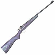 Crickett Purple Laminate/Blued Youth 22 Long Rifle Bolt Action Rifle - KSA2227