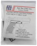 Kel-Tec P11380B Belt Clip Kel-Tec P11 Blued Steel Handgun Right - 277 Kel-Tec P11380B Belt Clip Kel-Tec P11 Blued Steel Handgun Right - 277