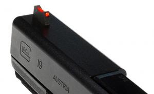 Wilson Combat For Glock Vickers Elite Snag Free Front Red Fiber Optic Handgun Sight
