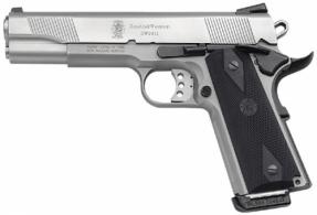 Smith & Wesson 1911 45 ACP 5" 8+1 Black Syn Grip Matte SS - 108282 Smith & Wesson 1911 45 ACP 5" 8+1 Black Syn Grip Matte SS - 108282