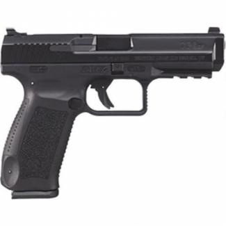Century International Arms Inc. Arms TP9SF Single 9mm 4.46 18+1 Black Interchangeable Backstr - HG4070N