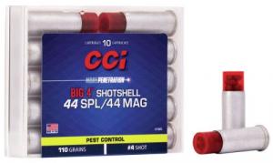 CCI 44MAG/SPL Shotshell #4 shot 10rd box - 3718CC CCI 44MAG/SPL Shotshell #4 shot 10rd box - 3718CC