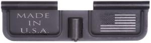 Spikes Ejection Port Door AR-15 Laser-Engraved USA/Flag Steel Black